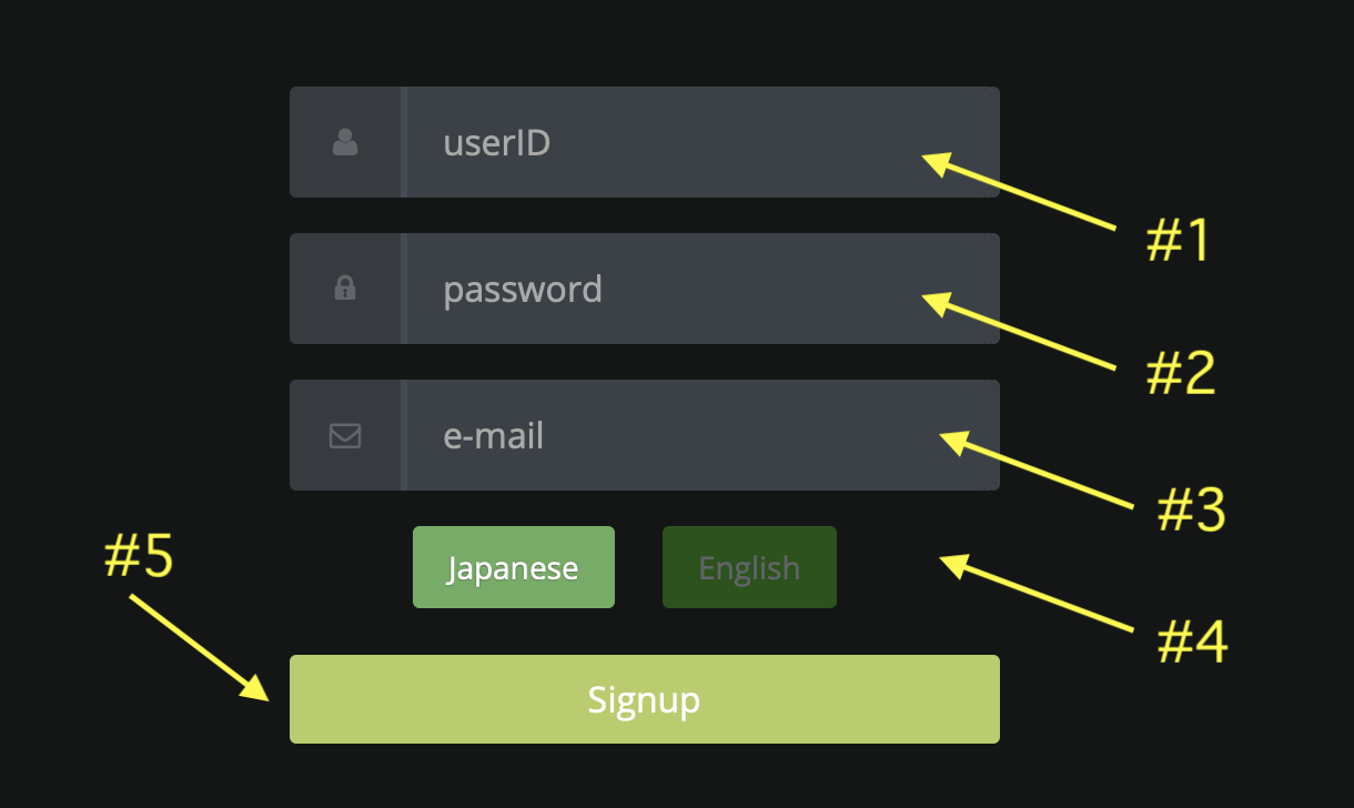 signup