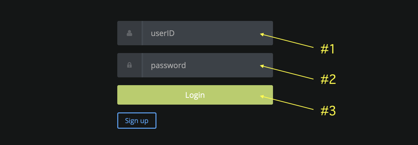 signup